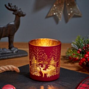 Wonderland T-Light Holders  Ruby