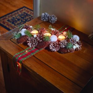 WinterSpice Trio Candle Holder
