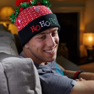 Flash! Luxury Beanie - Ho Ho Ho Hat