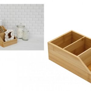 Bamboo Toiletries Organiser