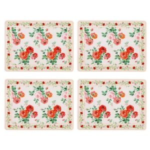 Ck Archive Rose 4Pk Cork Back Placemats