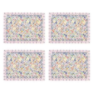 Ck Harmony Ditsy 4Pk Cork Back Placemats