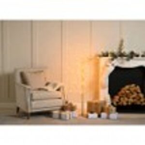 150cm gold micro dewdrop tree - trad warm white