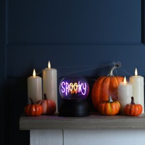 14cm bo spooky lit globe