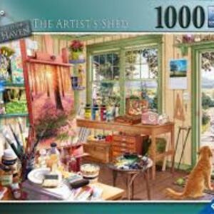 The Artist's Shed 1000 Pc Puzzle