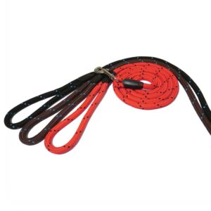 Rope Twist Lead Black/Blue