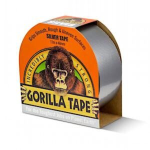 GORILLA TAPE SILVER 11M