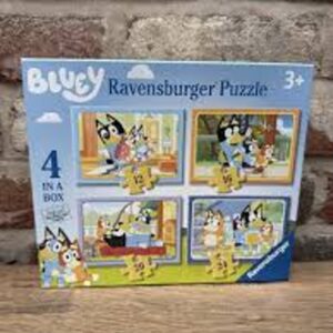 Bluey  4 in a Box 12/16/20/24 Pc Puzzle