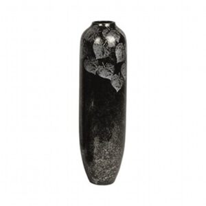 Silver Leaf Vase L