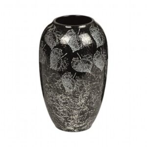 Silver Leaf Vase S