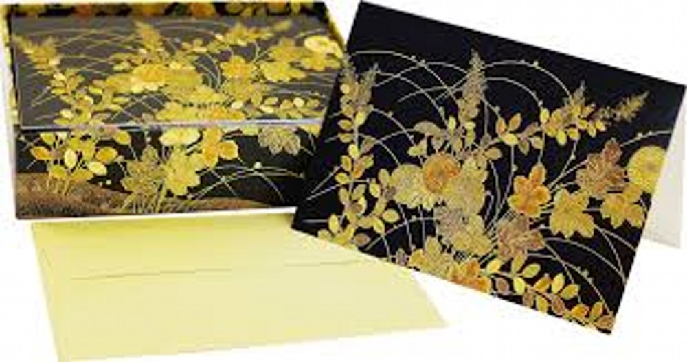 Note Card Autumn Grasses