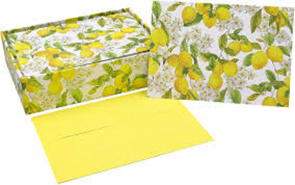 Note Card Amalfi Lemons