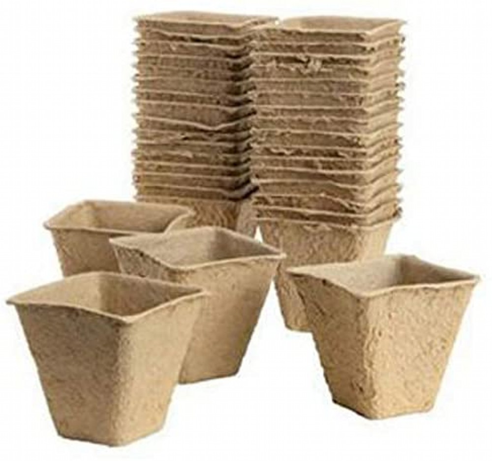 Plantpak Fibre Pots Square