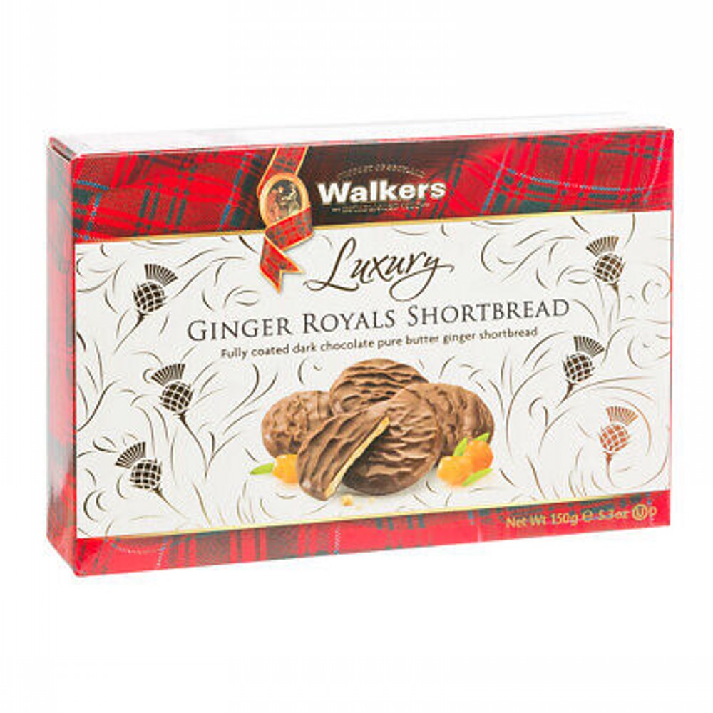 Ginger Royal Shortbread 150G