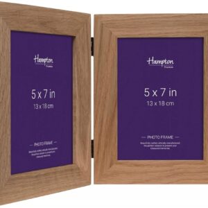 New England 5X7 Oak Hinged