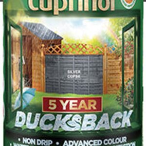 CUPRINOL DUCKSBACK 5L SILVER