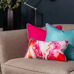 Cardinal Marble Linen CushionÂ