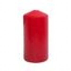 Red Pillar Candles 6x12cm