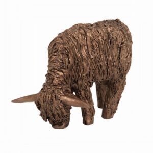 Bronze - Fiona - Highland Cow Grazin