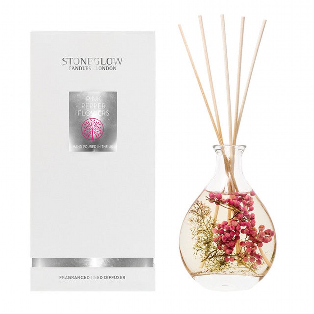 Nature's Gift - Pink Pepper Flowers - Reed Diffuser