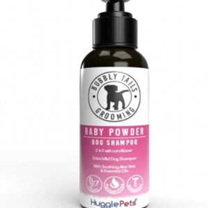 Bubbly Tails Dog Shampoo Baby Powder