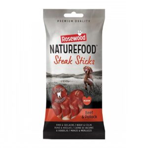 Steak Sticks Medium 4Pc - Beef 90G