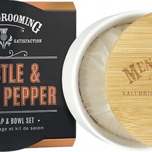 Mg Thistle & Pepper Shave Soap In Bowl