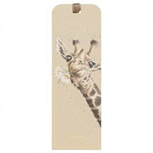 Giraffe Bookmark 'flowers'