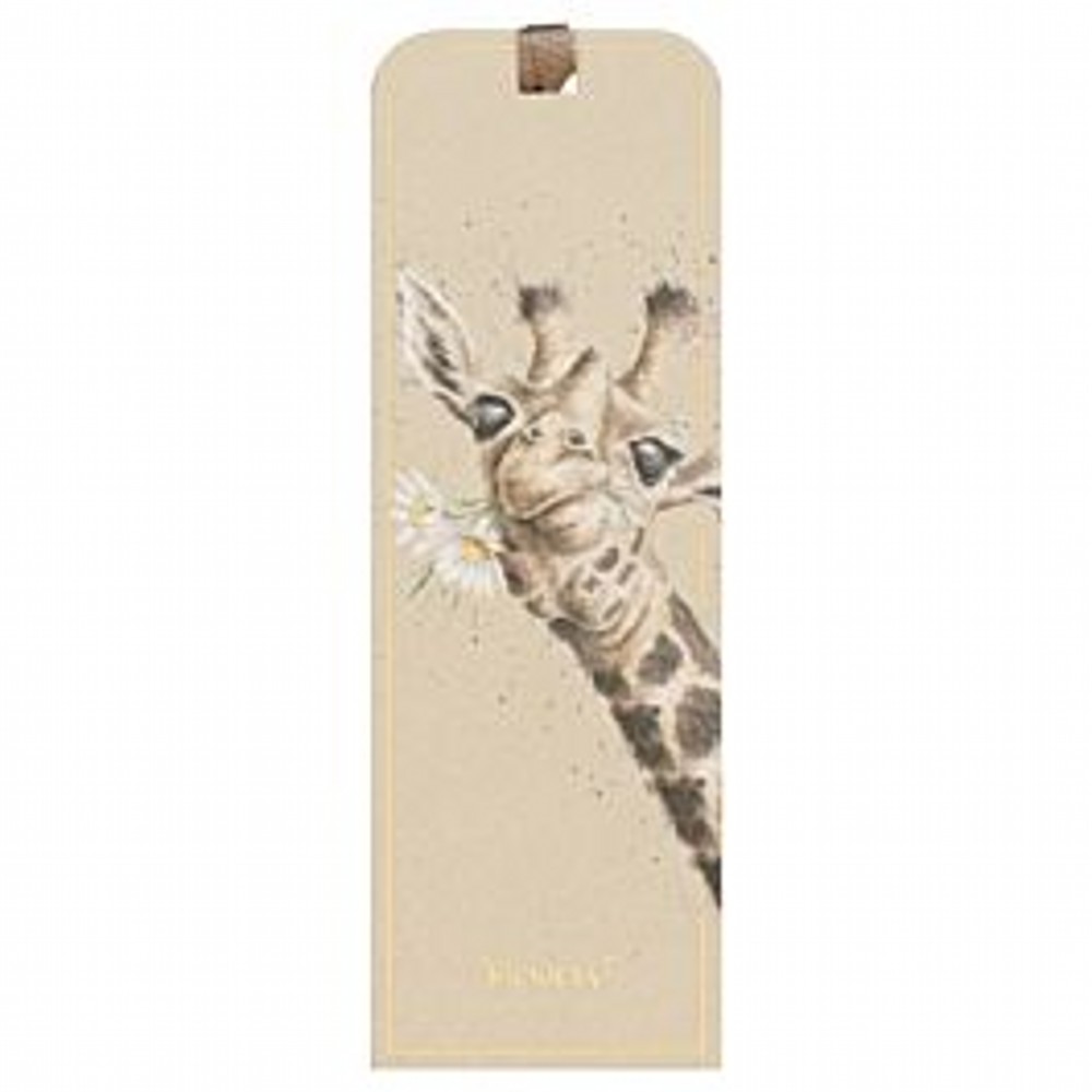 Giraffe Bookmark 'flowers'