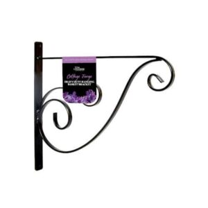Cottage Forge Bracket - Black - 40cm