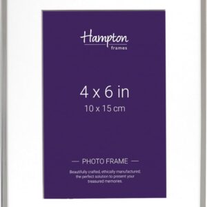 Mayfair 4X6 Silver Plate With Mount