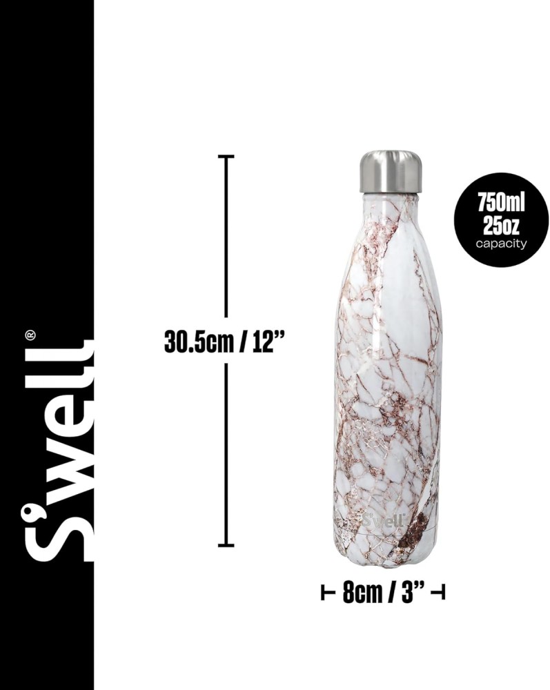 750Ml Calacatta Gold Bottle