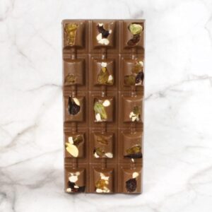 Milk Choc Fruit & Nut Barrel Bar