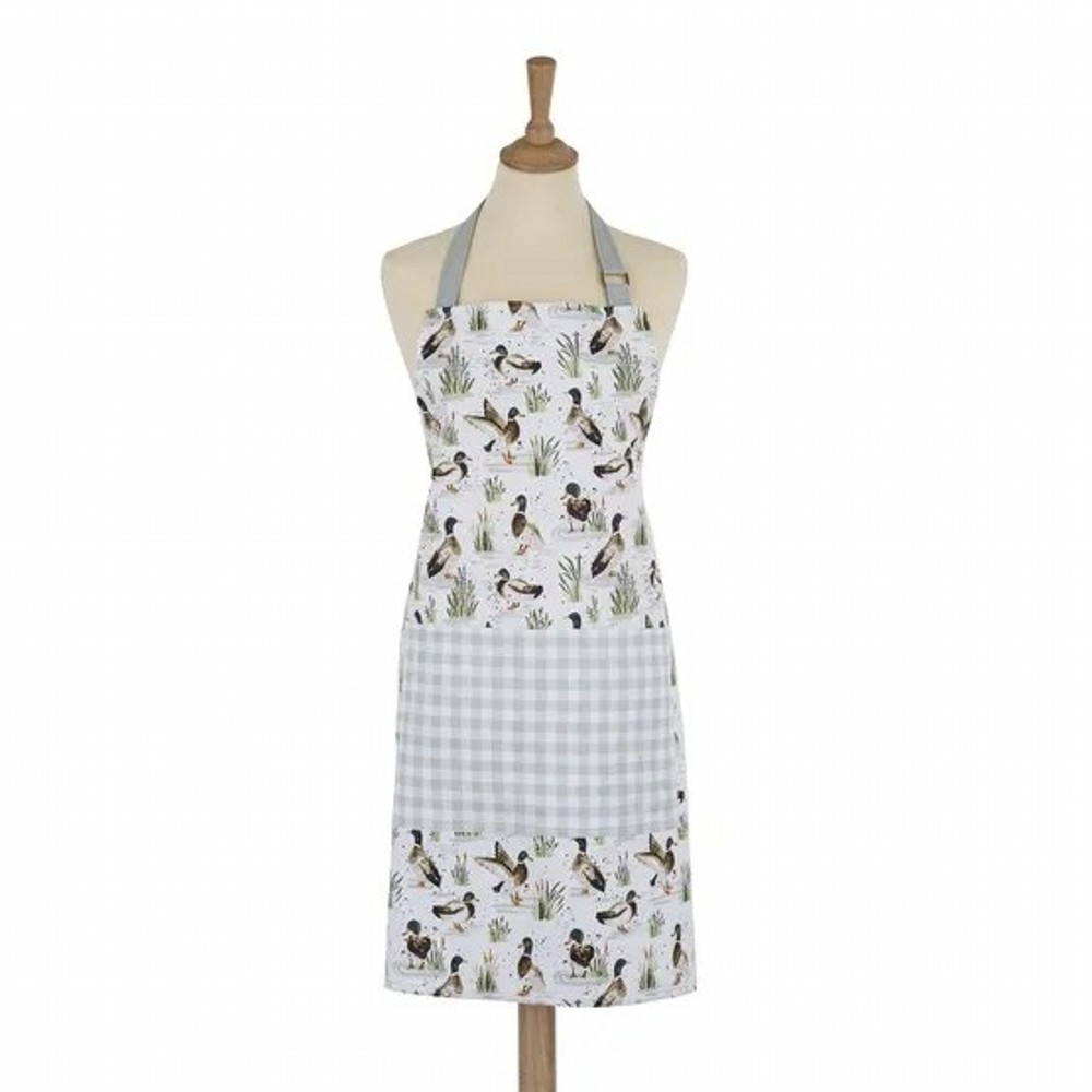 Farmhouse Ducks Cotton Apron