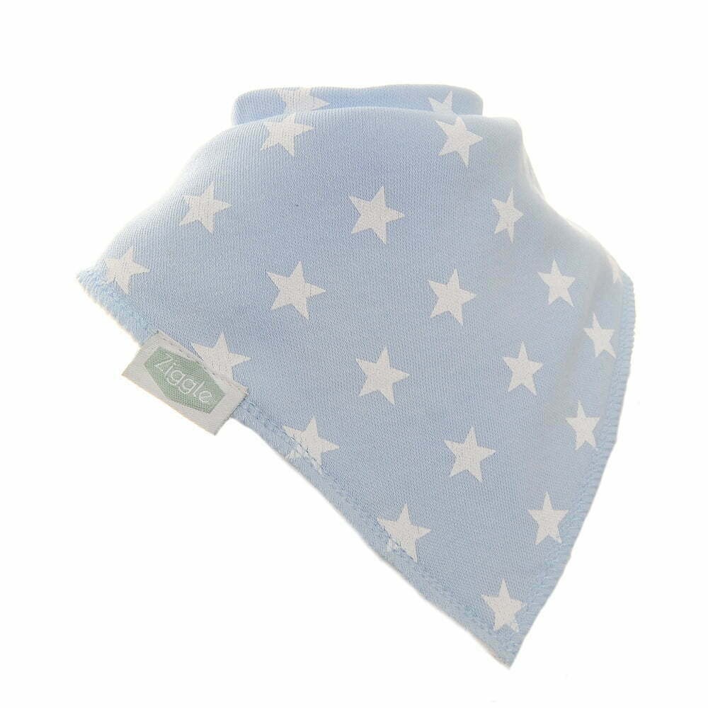 Blue With White Stars Bib