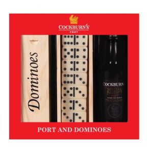 Cockburns Port 5Cl & Domino Set