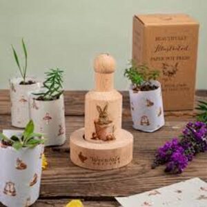 Garden Friends Paper Pots