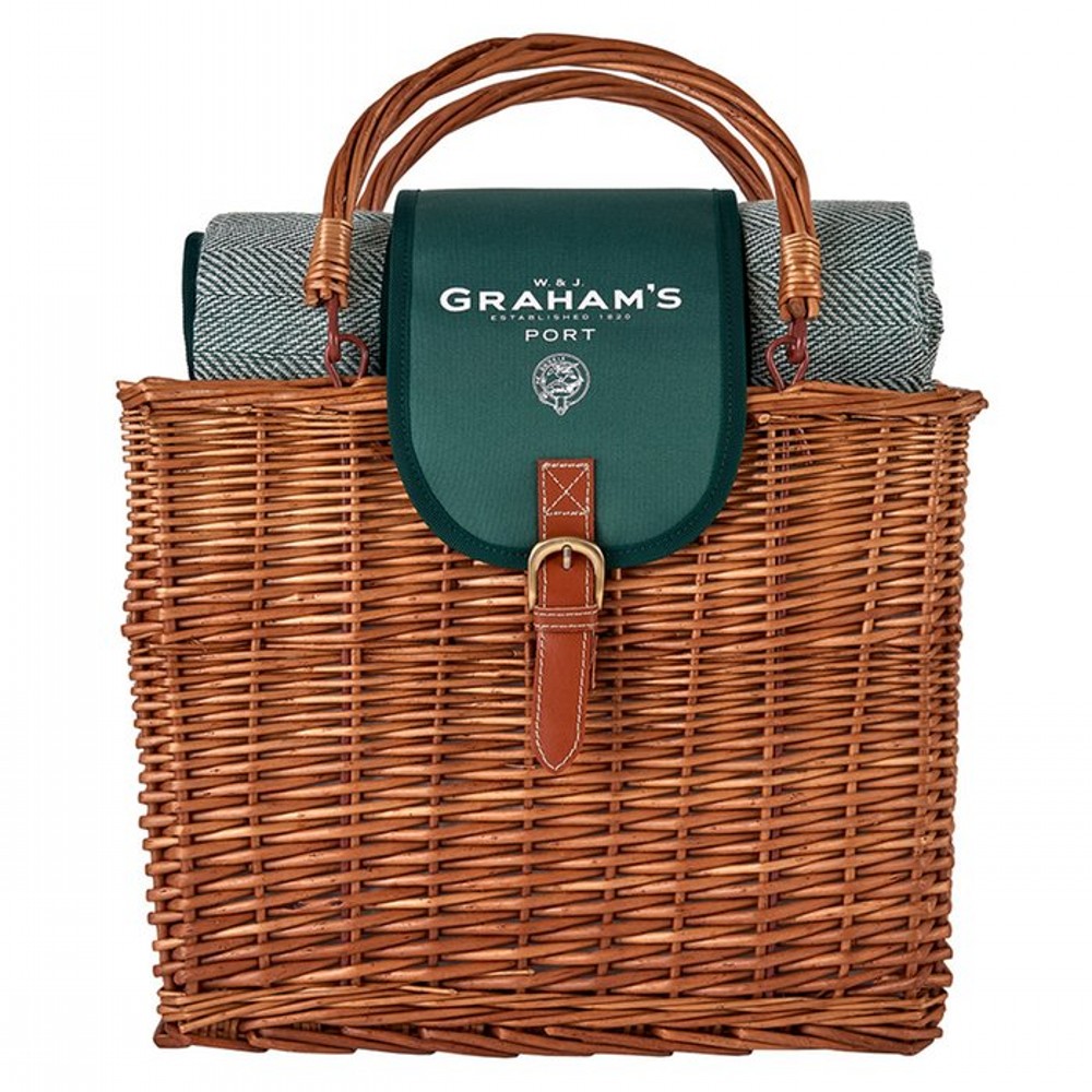 Grahams White Prot Wicker Basket