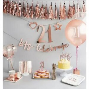Rose Gold 'Create Your Own Banner