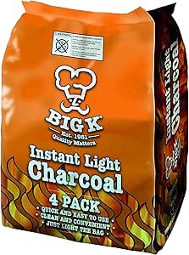 Instant Light Charcoal 4pk