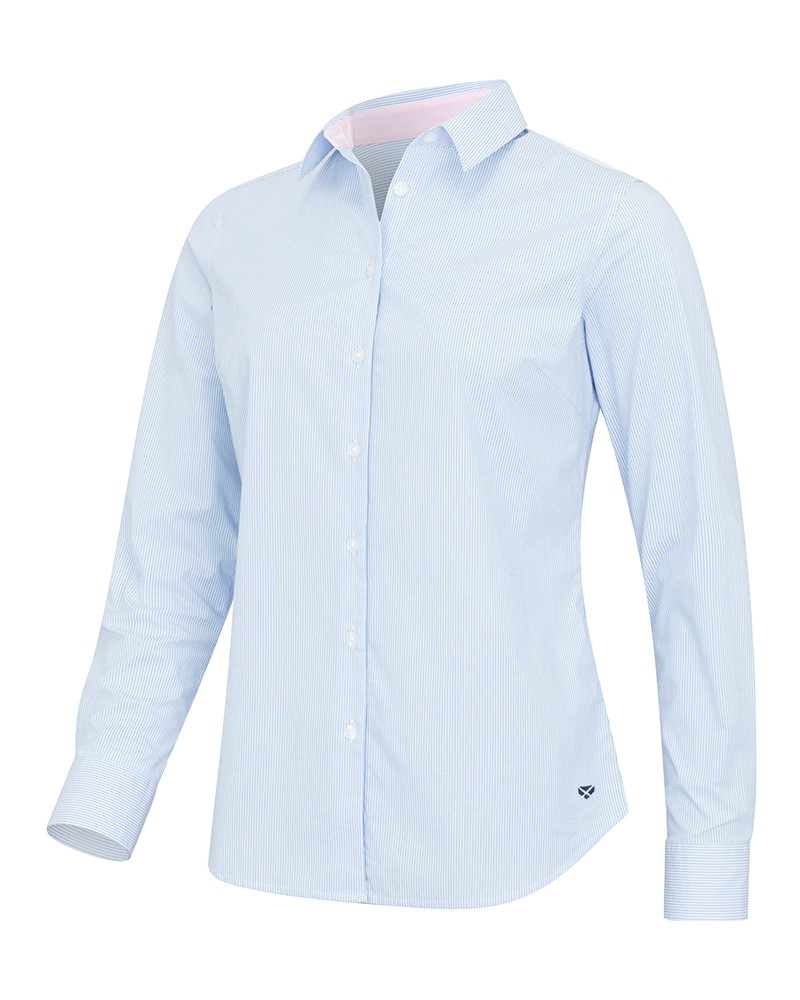 Ingliston Ladies Stretch Stripe Shirt