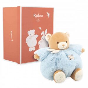CHUBBY BEAR BLUE 25CM