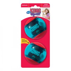 KONG Squeezz Action Red Large 2pk