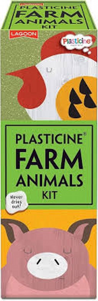 Plasticine Farm Animal Modelling Kit