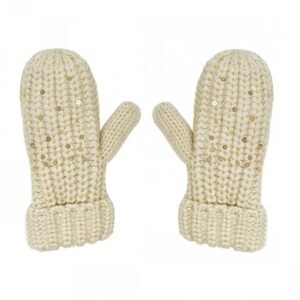 Shimmer Sequin Knitted Mittens 3-6 Years