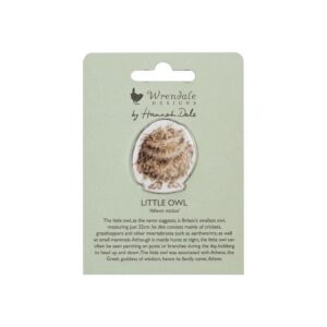 Owls Pin Badge - Round Owl
