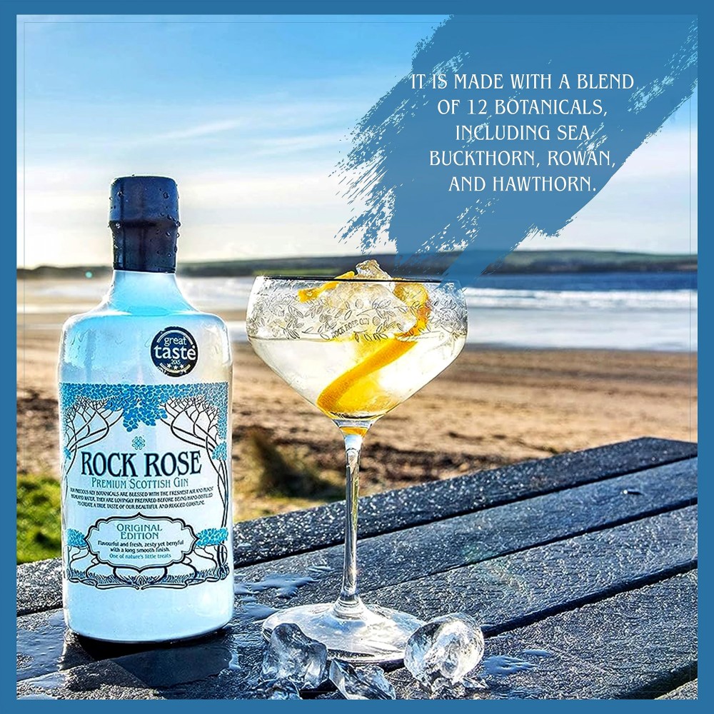 Rock Rose Scottish Gin