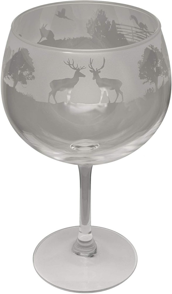 Gin Balloon Glass Woodland