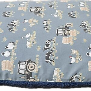 Lounger Farmyard Blue 90 X 60Cm