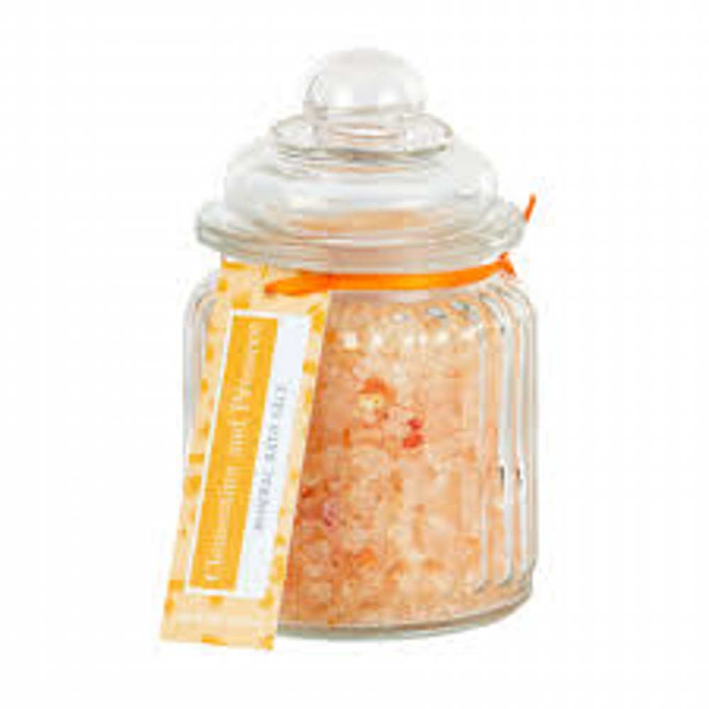 Clementine And Prosseco Bath Salt Jar